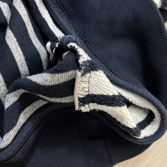 Armani Exchange Crew Neck Striped Knit Pullover Sweater Men's XXL Black White - Picture 5 of 6